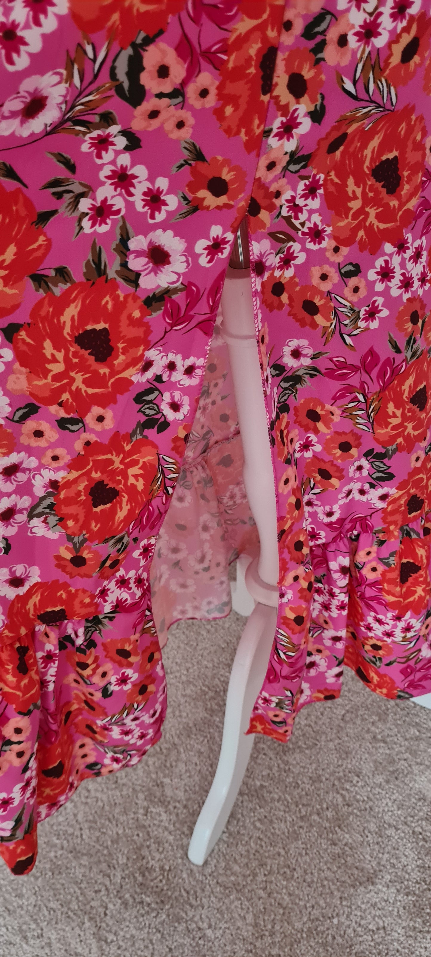 Robe longue été florale Taille unique